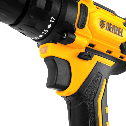 Дрель-шуруповерт аккумуляторная CDL-12-02BM, Li-Ion, 12 В, 2 акк. Denzel по ценам производителя в Москве с доставкой по всей России