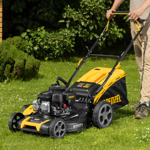 Газонокосилка бензиновая GLR-460SP-ZS, 149 см3, ширина 46 см, привод, травосборник 65 л Denzel по ценам производителя в Москве с доставкой по всей России