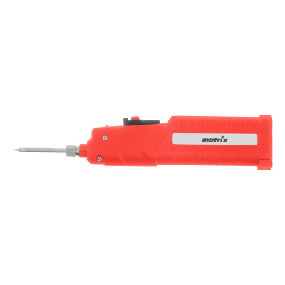 Паяльник беспроводной 4.5 В, 8 Вт, 350°С, припой 10 г, работа от элементов питания 3хАА Matrix по ценам производителя в Москве с доставкой по всей России