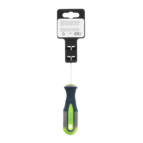 Отвертка, SL3 х 80 мм, CrV, трехкомпонентная рукоятка Сибртех по ценам производителя в Москве с доставкой по всей России